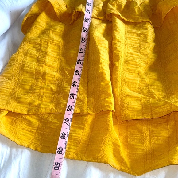 Yellow Maxi Dress- Size Large - Picture 9 of 9